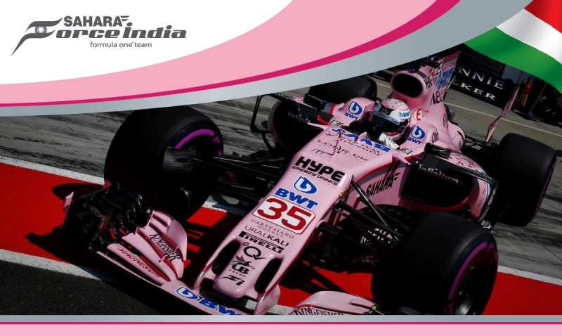 Force India prueba a Nikita Mazepin y a Lucas Auer en los ensayos de Hungria.
