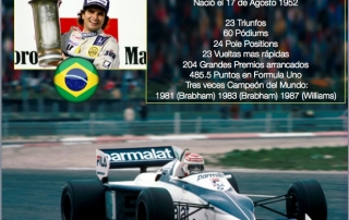 Un dia como hoy en 1952 nació Nelson Piquet.