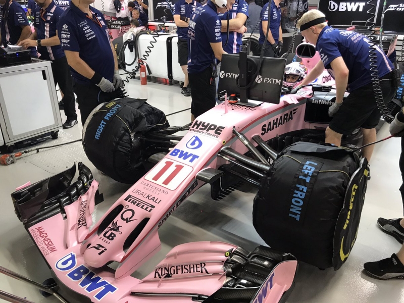 Force India se queda fuera de la Q3 en Singapur.
