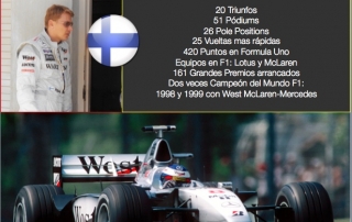 Un dia como hoy pero en 1968 nació Mika Hakkinen 2 veces Campeon del Mundo F1. @omarketingf1