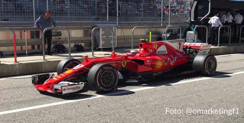 Ferrari en el Gran Premio de México. @omarketingf1