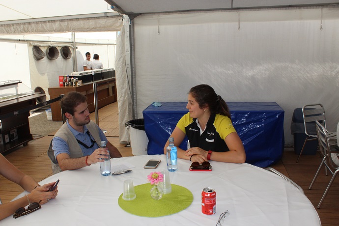 Graining Entrevistamos en Jerez a Tatiana Calderon piloto de GP3