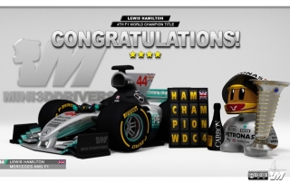 Lewis Hamilton se corona campeón del mundo en el G.P. de México