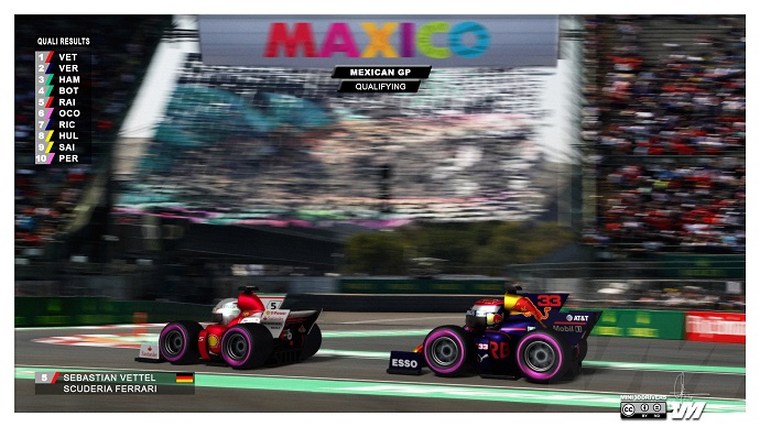 Pole Position para Sebastian Vettel en el G.P. de México