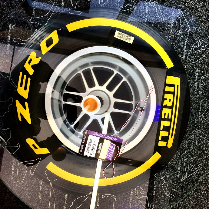 Infografía de Pirelli con todos los números de la temporada de Fórmula Uno en 2017