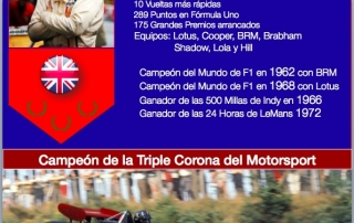 Infografia Graham Hill @omarketingf1