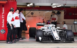 La primera vez del Alfa Romeo Sauber