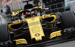 Mucho frío... y Sainz sorprendido