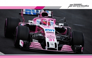 Turno de Esteban Ocon en pretemporada de Montmelo @omarketingf1