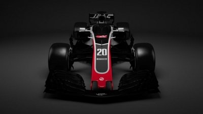 Haas publica una serie de renderizados sobre el VF-18