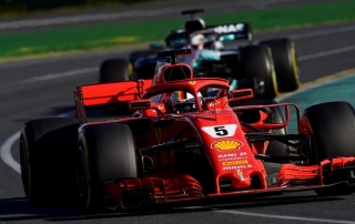 Ferrari contestó a Hamilton en Australia