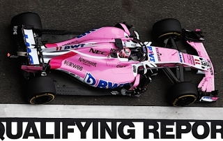 Checo da bocanada de aire rosa a Force India y arrancara P8 en el GP de China.