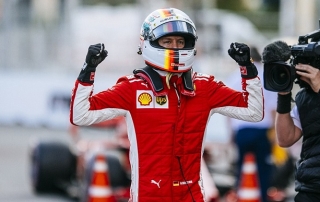 Vettel consigue su tercera pole del año en Bakú