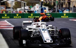 Sexta posición de Leclerc en el Gran Premio de Azerbaiyán