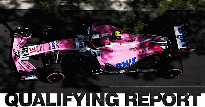 Sabado en Mónaco - Force India el mejor del resto en calificación pintando de rosa la Q3