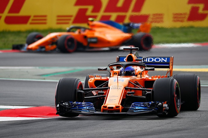 Fernando Alonso consigue la primera Q3 de 2018 en Montmeló