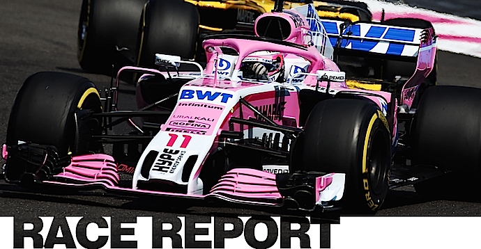 Domingo en Francia - Force India: Negro fin de semana para el Rosa en Le Castellet
