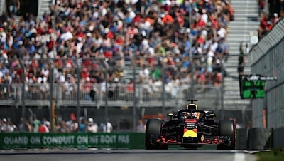 Viernes en Canadá - Red Bull y Verstappen marcan la pauta en Montreal
