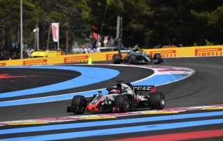 domingo en francia haas magnussen termino sexto