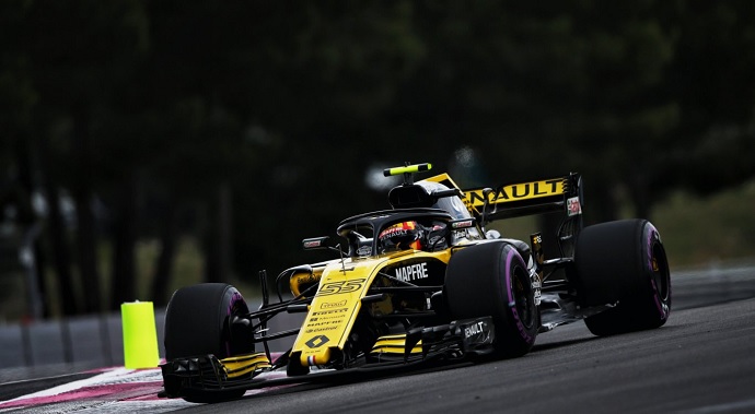 Sábado en Francia - Renault: Sainz tras el tren de cabeza