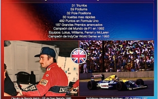 Un día como hoy en 1953 nació Nigel Mansell, Campeón de F1 en 1992