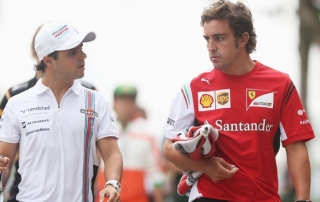 Massa afirma que Alonso está a la par de Schumacher, pero que "divide equipos"