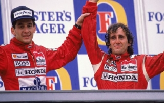 Prost considera a Senna un amigo: "En 1993 cambió completamente su forma de ser conmigo"