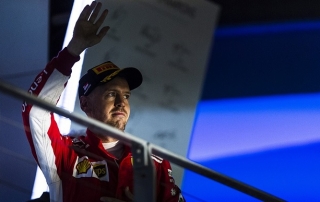 Sebastian Vettel, con opciones matemáticas pero menos factibles