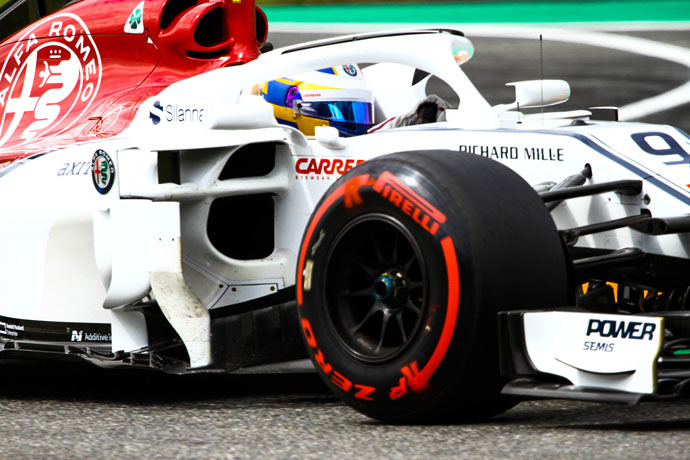 sabado en italia sauber un dia frustrante