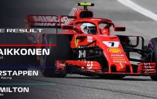 CRÓNICA: Hamilton tendrá que esperar a México, Kimi vence 113 carreras después, Sainz 9º y Alonso OUT