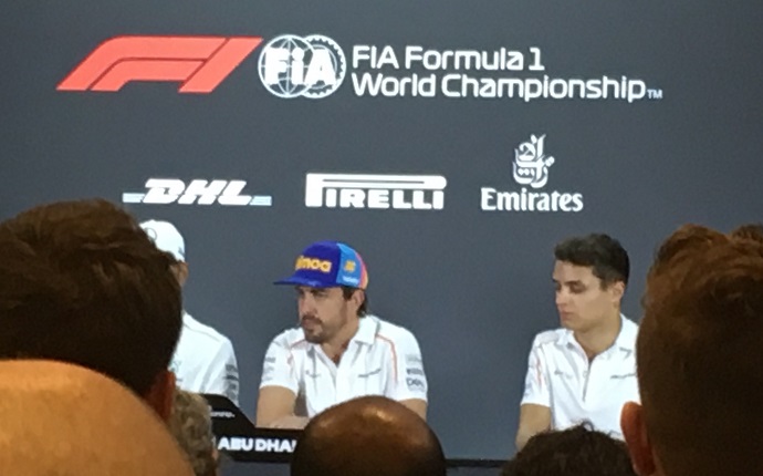 GP de Abu Dhabi, última rueda de prensa de Alonso
