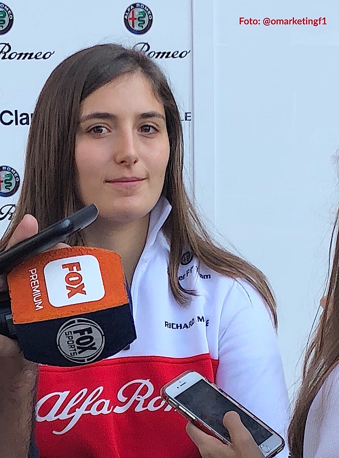 Tatiana Calderón concluyó con éxito sus pruebas de F1 en Fiorano