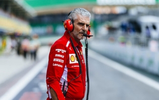 domingo en brasil ferrari kimi al podio seb con problemas