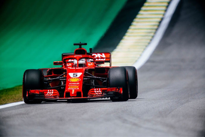 viernes en brasil ferrari buscando la puesta a punto