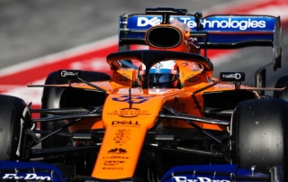 Crónica vespertina test - Día 6: Sainz acaba con el mejor tiempo mientras que Ferrari no puede volver a rodar