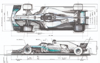Según Mercedes su coche 2019 inició el desarrollo a finales de 2017