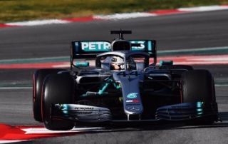 Test en Barcelona-Dia 4- Mercedes enseña media baraja entre más tandas largas
