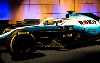 Williams se alia con ROKit para 2019: Así ha lucido el nuevo FW42