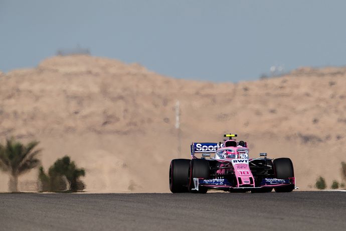 Viernes en Baréin – Racing Point contra viento y arena en el desierto de Sakhir