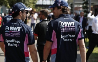 Pérez: "Stroll tiene mejor ritmo de carrera que mis ex compañeros de equipo" 