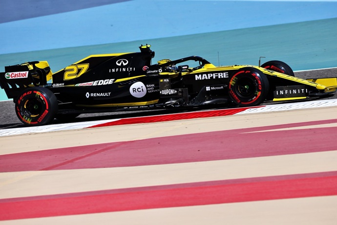 Viernes en Baréin - Renault y Hulkenberg se postulan como líderes de la zona media
