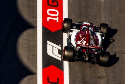 Domingo en Azerbaiyán - Alfa Romeo: Rescatan un punto después de un GP lleno de sanciones