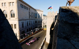 Sábado en Azerbaiyán – Racing Point y Checo logran el 5º. mejor tiempo en Bakú