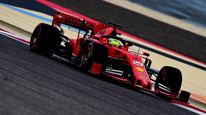 El debut de Mick Schumacher en Ferrari