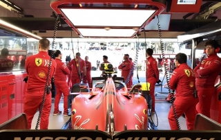 Sábado en Azerbaiyán - Ferrari: Vettel 3º; Leclerc 10º