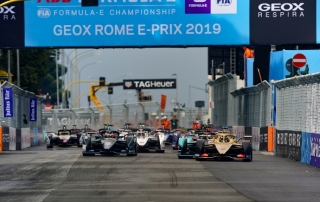 Zarpazo de Jaguar, Mitch Evans gana el Roma ePrix