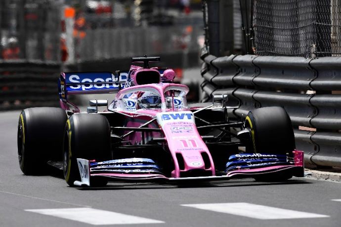 Jueves en Mónaco - Racing Point descolorido en 1er. contacto del GP más rosa del calendario