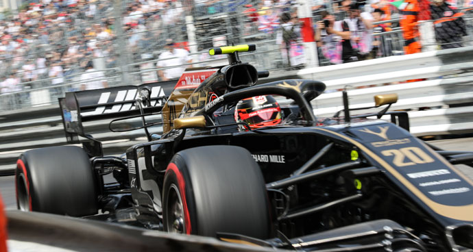 sabado en monaco haas gran resultado de magnussen