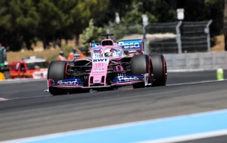 Sábado en Francia - Racing Point desvanece aspiraciones rosas eliminado en Q1 y Q2