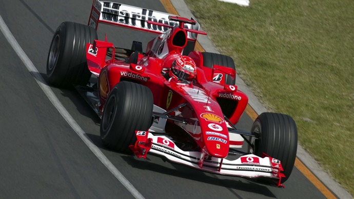 Mick Schumacher conducirá el Ferrari F2004 de su padre en una exhibición durante el GP de Alemania